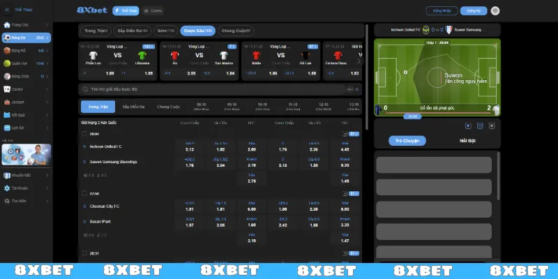 Hướng dẫn chinh phục thể thao 8XBET